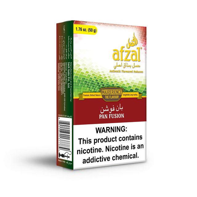 Buy Afzal Pan Fusion Hookah Flavors Shisha Tobacco