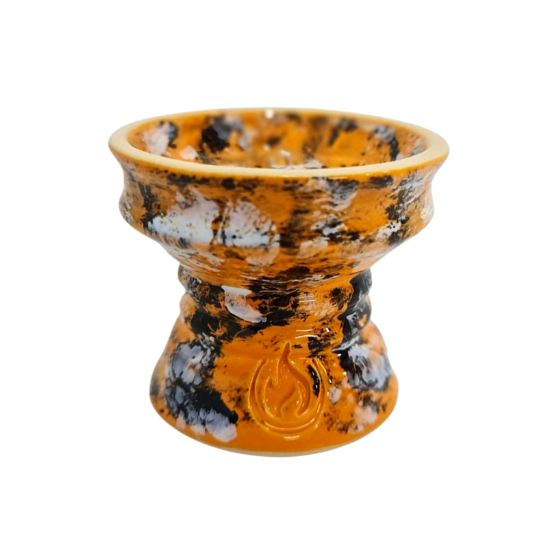 Cyril X Series Nogrod Hookah Bowl - Picasso Orange