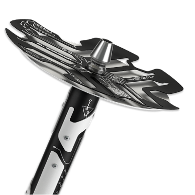 El Bomber Sansara Cyber White Hookah | Futuristic White Cyberpunk