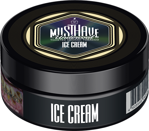 tobacco flavored ice cream Must Have Ice Cream Hookah Shisha Flavor - 125G