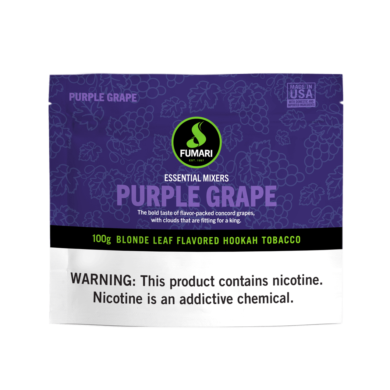 Fumari Purple Grape Hookah Shisha Flavor