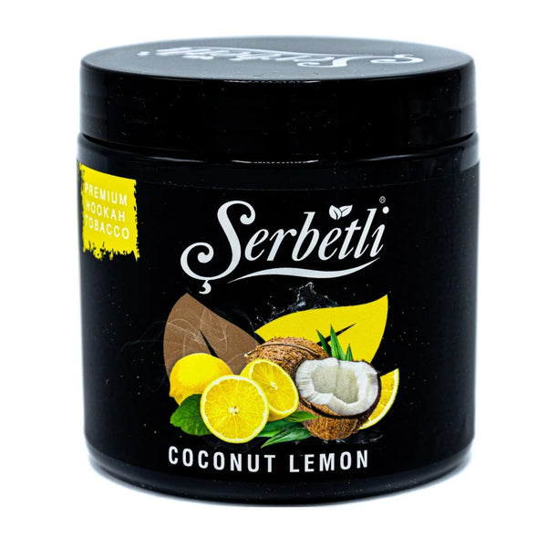 Serbetli Coconut Lemon Hookah Shisha Tobacco - 