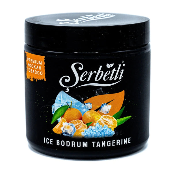 Serbetli Ice Bodrum Tangerine Hookah Shisha Tobacco - 
