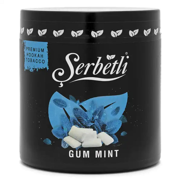 Serbetli Gum Mint Hookah Shisha Tobacco - 