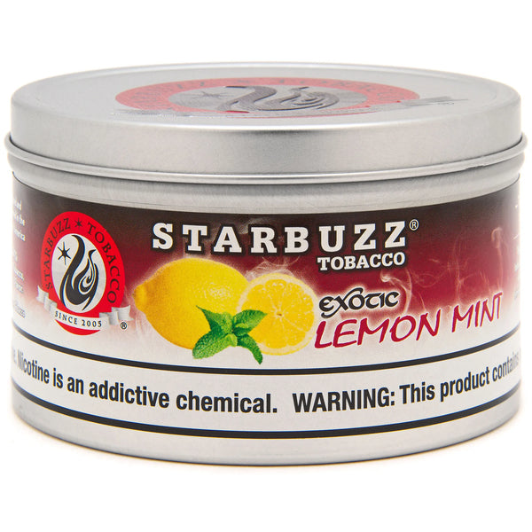 Starbuzz Exotic Lemon Mint Hookah Shisha Tobacco - 