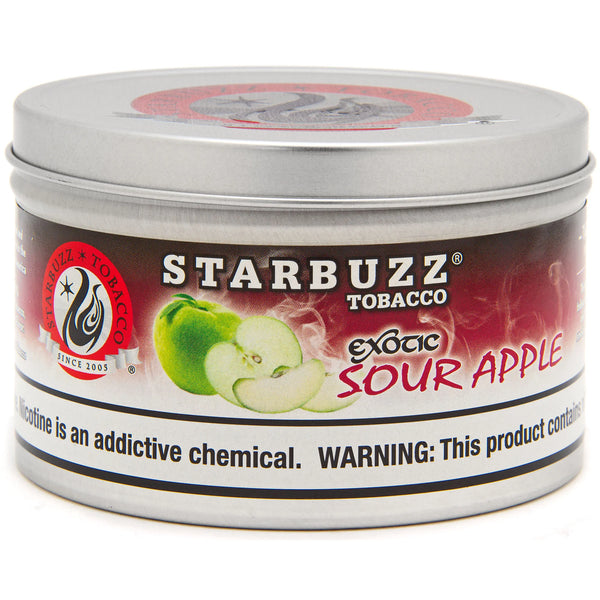 Starbuzz Exotic Sour Apple Hookah Shisha Tobacco - 