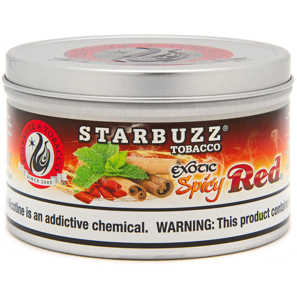 Starbuzz Exotic Spicy Red Hookah Shisha Tobacco - 