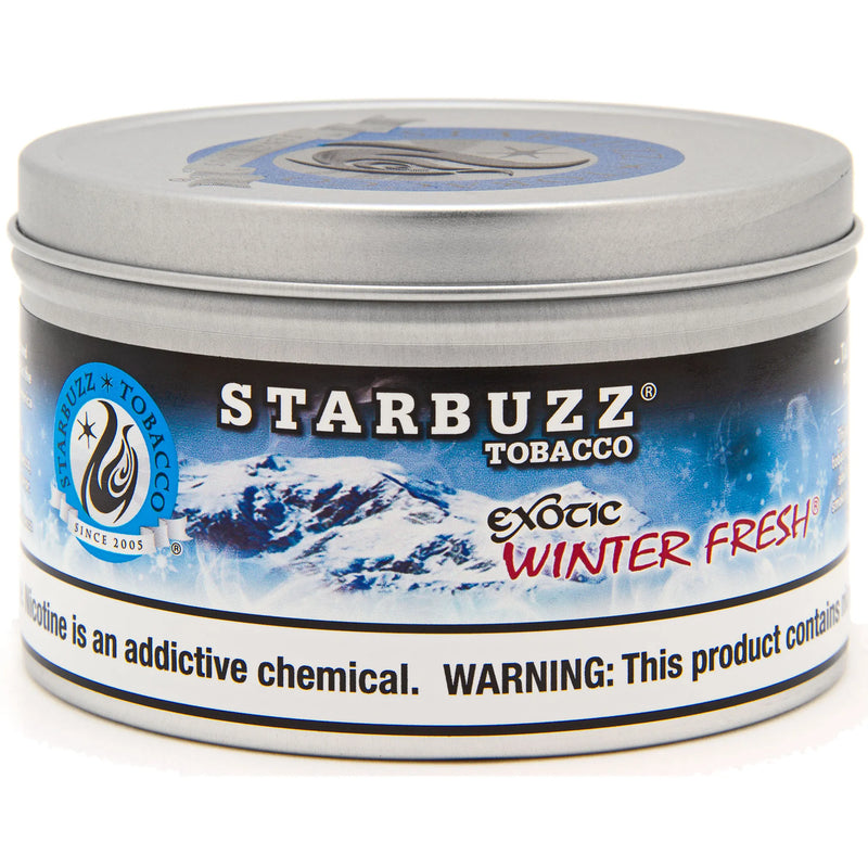 Starbuzz Exotic Winter Fresh Hookah Shisha Tobacco - 