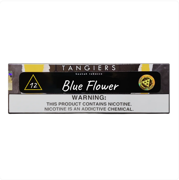 Tangiers Blue Flower Hookah Shisha Tobacco - 