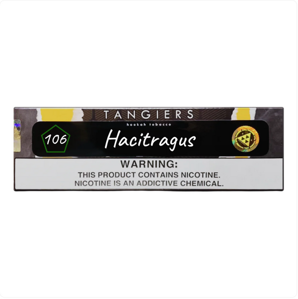 Tangiers Hacitragus Hookah Shisha Tobacco - 