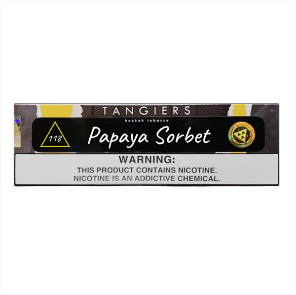 Tangiers Papaya Sorbet Hookah Shisha Tobacco - 