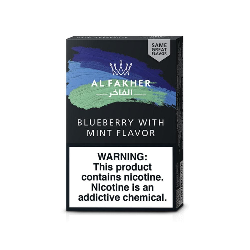 Al Fakher Blueberry With Mint Hookah Shisha Tobacco - 50g