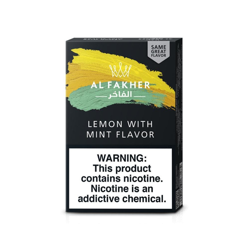 Al Fakher Lemon With Mint Hookah Shisha Tobacco - 50g