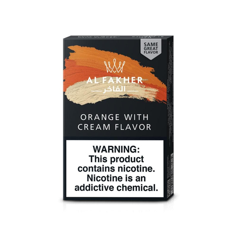 Al Fakher Orange With Cream Hookah Shisha Tobacco - 50g