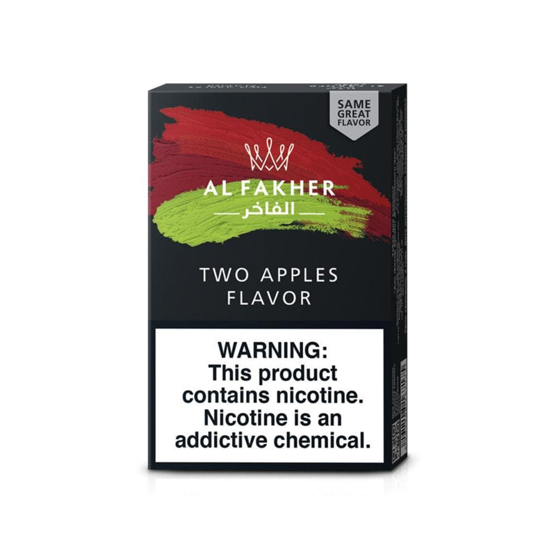 Al Fakher Two Apples Hookah Shisha Tobacco - 50g