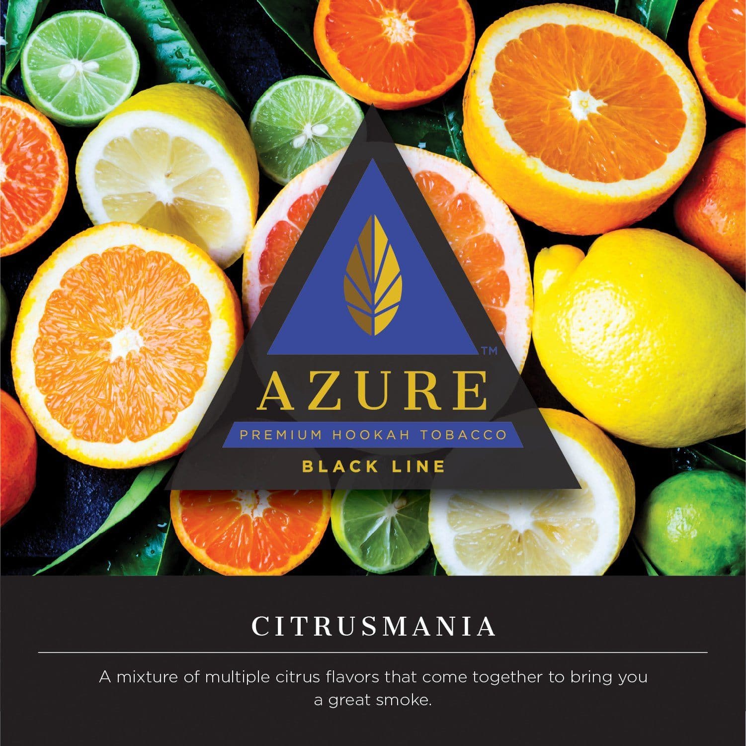 Azure Black Line Citrusmania Hookah Shisha Flavor - 100GKG