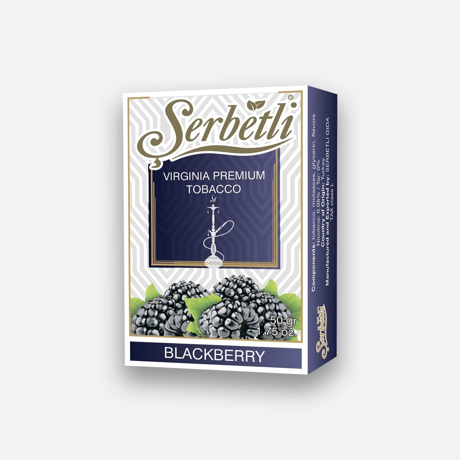 Serbetli Blackberry Hookah Shisha Flavor - Buy Tobacco Online!