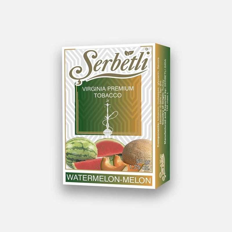 Serbetli Watermelon Melon Hookah Shisha Tobacco 50g - 