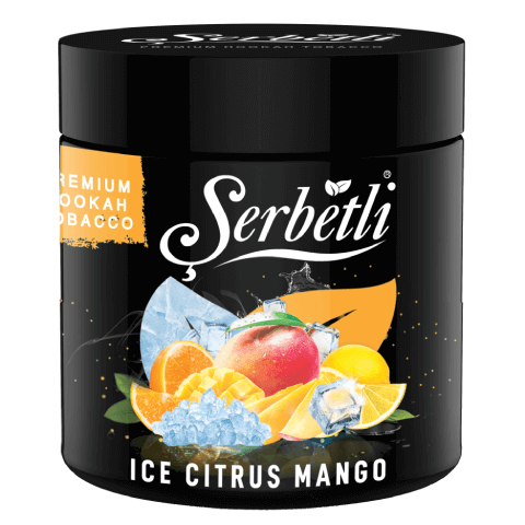 Serbetli Ice Citrus Mango Hookah Shisha Tobacco - 