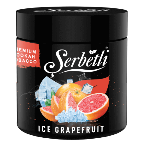 Serbetli Ice Grapefruit Hookah Shisha Tobacco - 