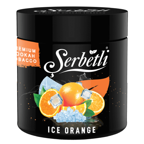 Serbetli Ice Orange Hookah Shisha Tobacco - 