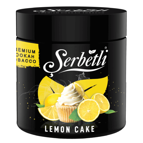 Serbetli Lemon Cake Hookah Shisha Tobacco - 