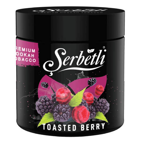 Serbetli Toasted Berry Hookah Shisha Tobacco - 