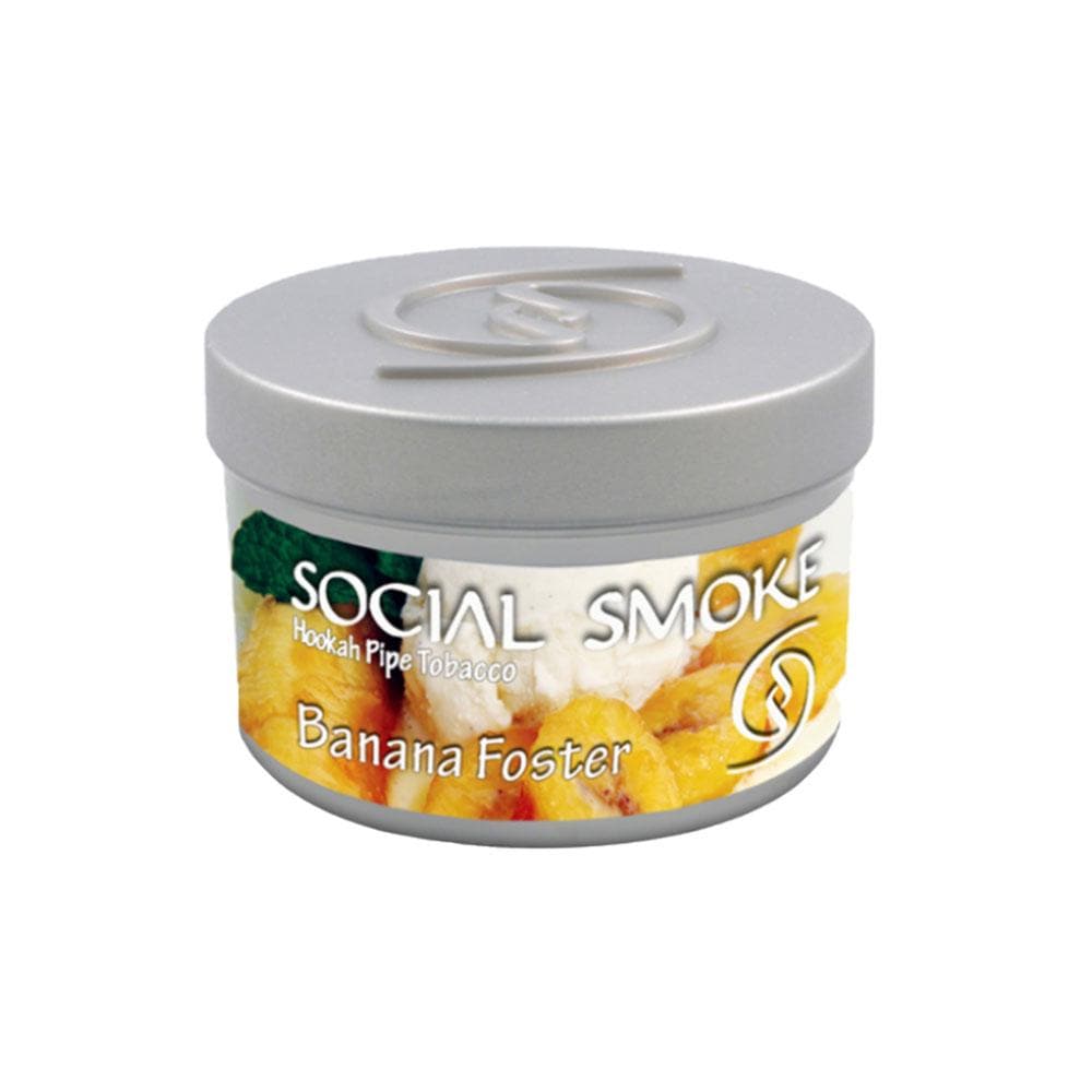 Social Smoke Banana Foster Hookah Shisha Flavor