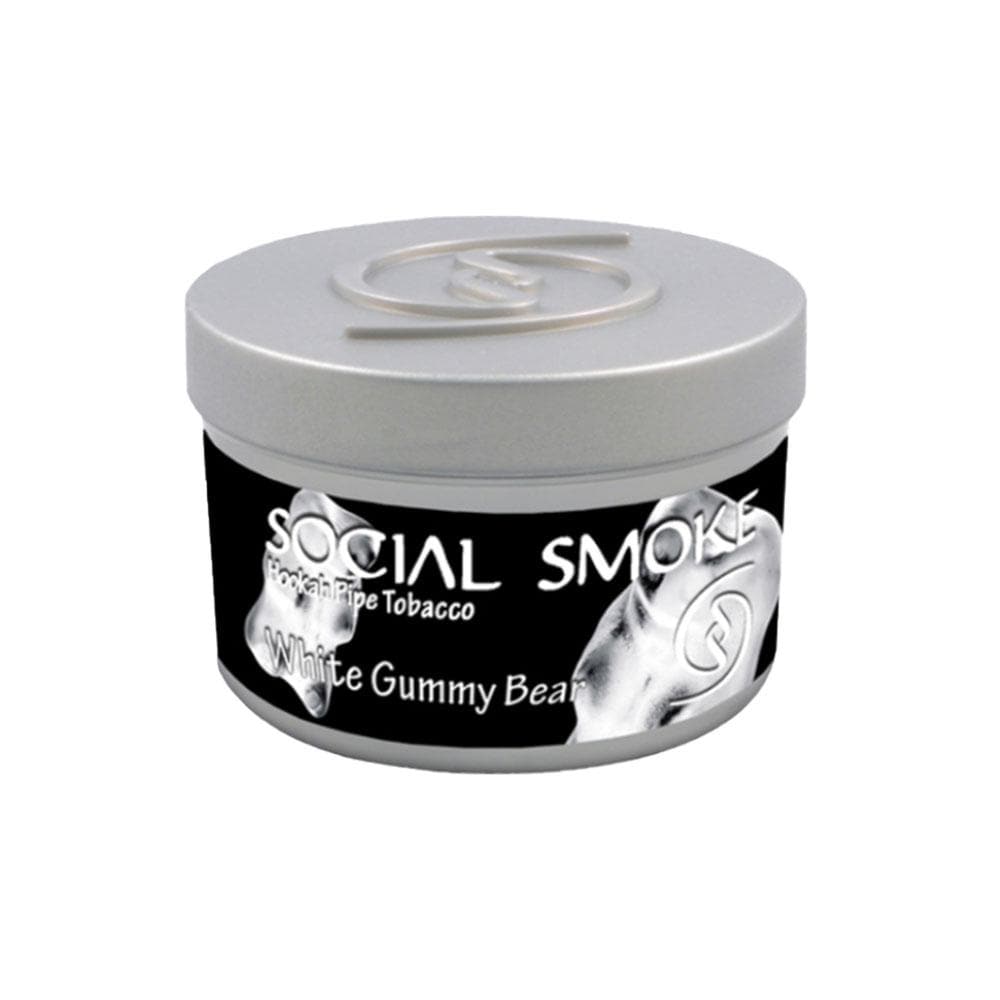 Social Smoke White Gummy Bear Hookah Shisha Flavor 250G