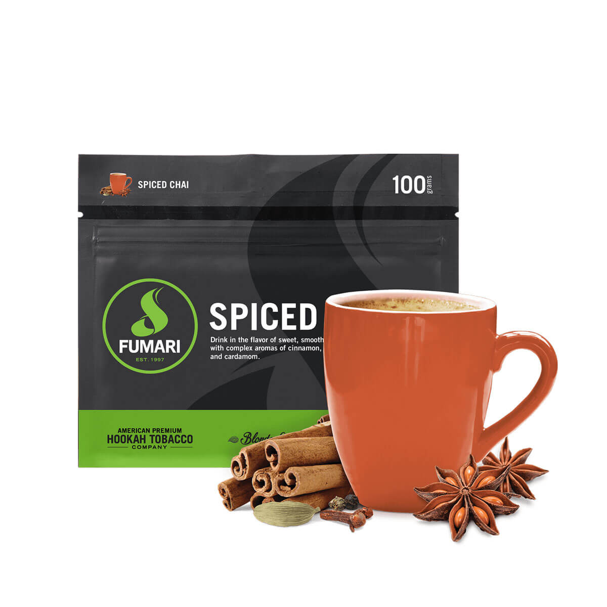 Fumari Spiced Chai Hookah Shisha Flavor 100G\1KG