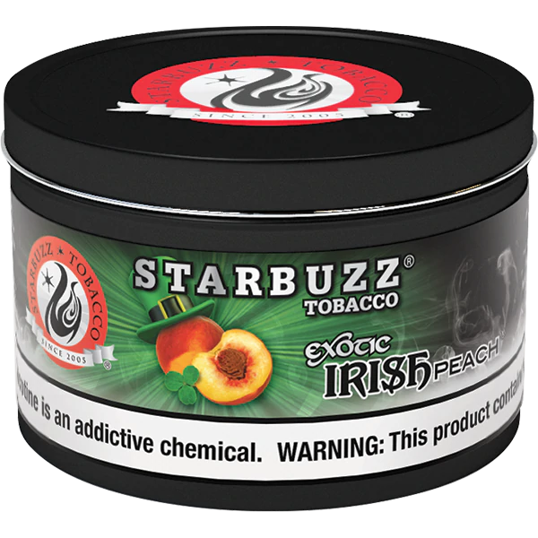 Starbuzz Bold Irish Peach Hookah Shisha Tobacco - 250g