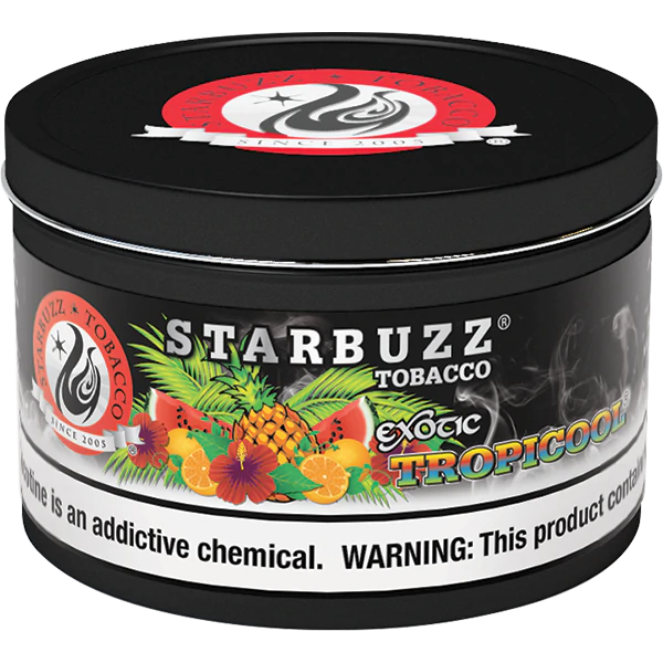 Starbuzz Bold Tropicool Hookah Shisha Tobacco - 250g