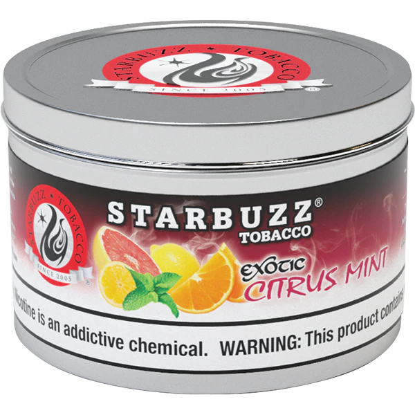 Starbuzz Exotic Citrus Mint Hookah Shisha FlavorCommandez maintenant !