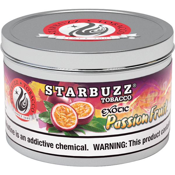 Starbuzz Exotic Passion Fruit Hookah Shisha Tobacco - 250g