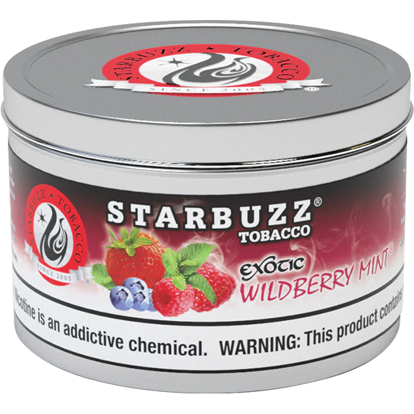 Starbuzz Wildberry Mint Hookah Shisha Tobacco - 100g