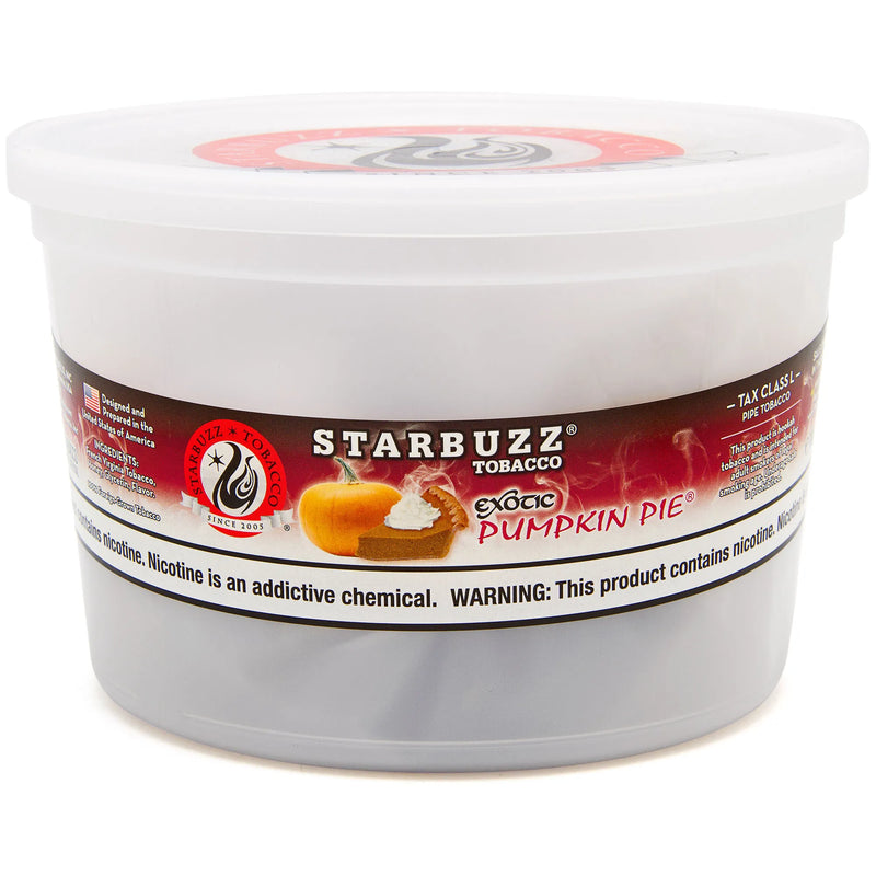 Starbuzz Exotic Pumpkin Pie Hookah Shisha Tobacco - 1000g