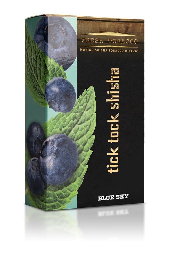 Tick Tock Shisha - Blue Sky (Blueberry Mint) / 100g