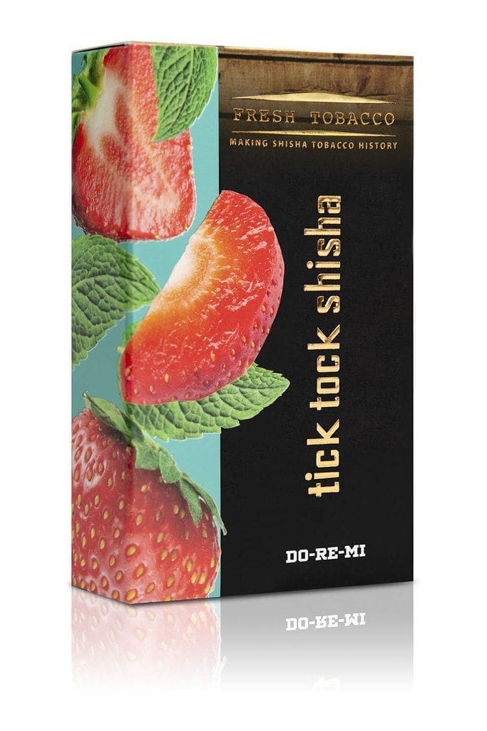 Tick Tock Shisha - Do Re Mi (Strawberry Mint) / 100g