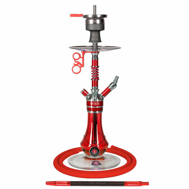 Amy Carbonica Gear S Hookah (SS24.02) - Red-Red