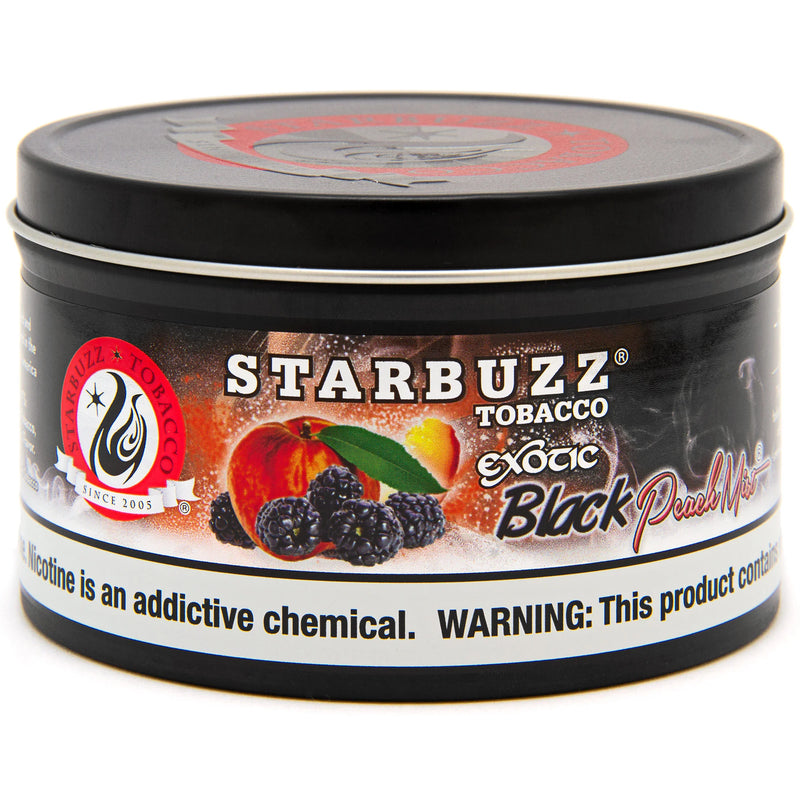 Starbuzz Bold Black Peach Mist Hookah Shisha Tobacco - 