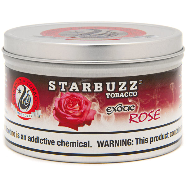 Starbuzz Exotic Rose Hookah Shisha Tobacco - 