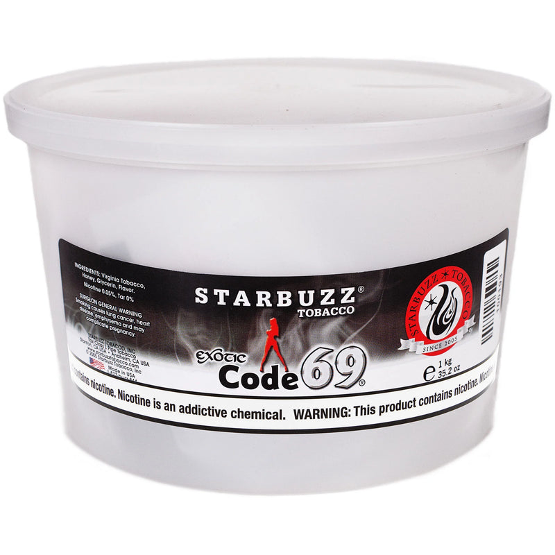 Starbuzz Code 69 Hookah Shisha Tobacco - 1000g