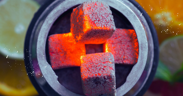 red hot hookah coals