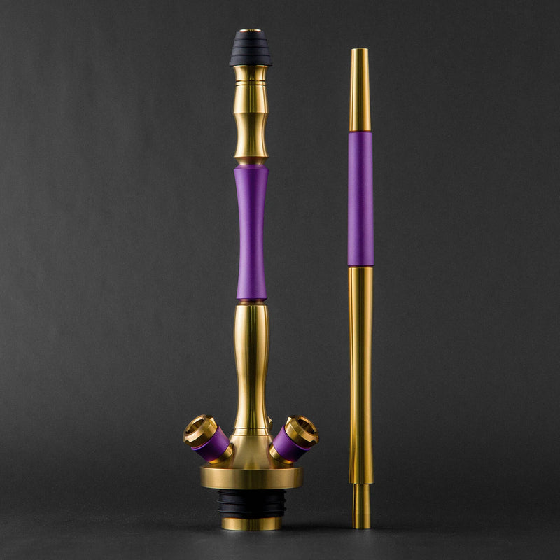 Buy Union Fibonacci PVD Violet Velvet Hookah | Designer Finish