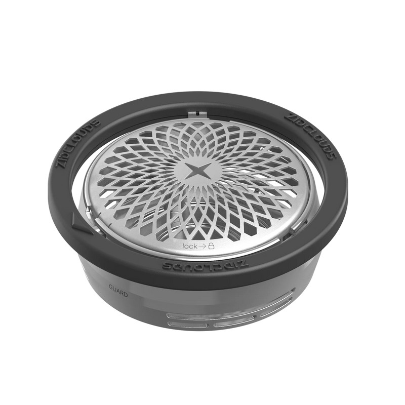 Maxx Guard Hookah Heat Management Device - Silver