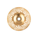 Alpha Hover Hookah Tray Grid - Leaf Gold