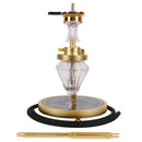 Amy Deluxe Alu Crystal 1500 Hookah - Gold
