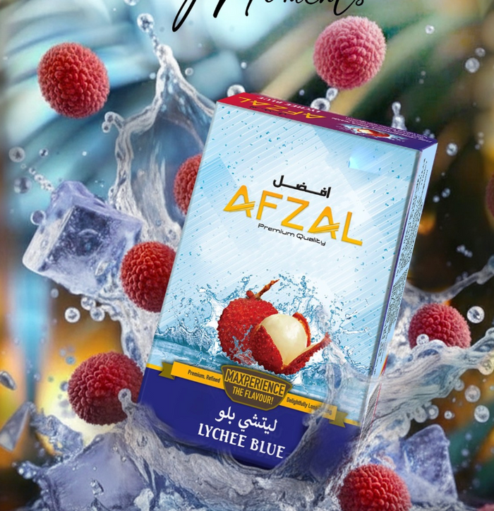Buy Afzal Blue Lychee Hookah Flavor | Icy Berry Blend