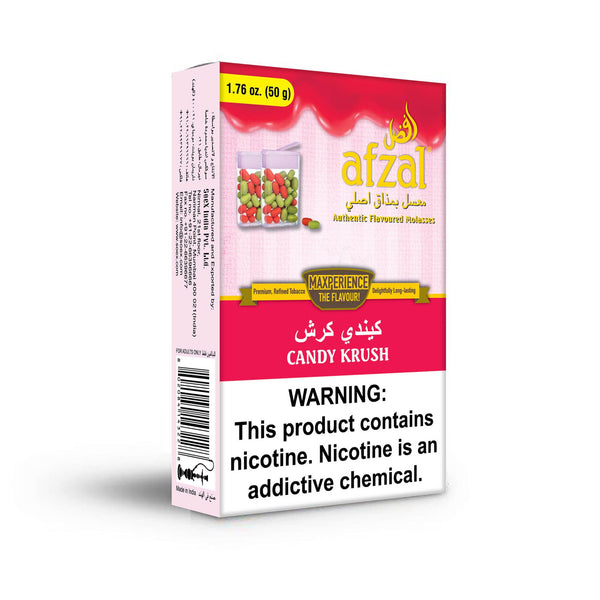 Afzal Candy Krush Hookah Flavors - 