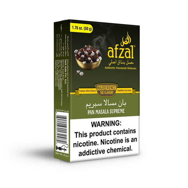 Afzal Pan Masala Supreme Hookah Flavors - 